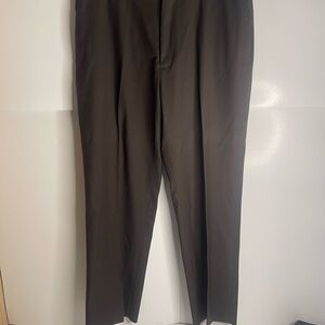 PERRY ELLIS Portfolio Brown Slacks 34x29 classic fit
